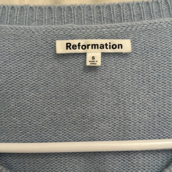 Reformation Light Blue Cardigan - Picture 6 of 15
